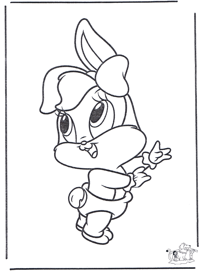 baby bugs bunny coloring pages - photo #6