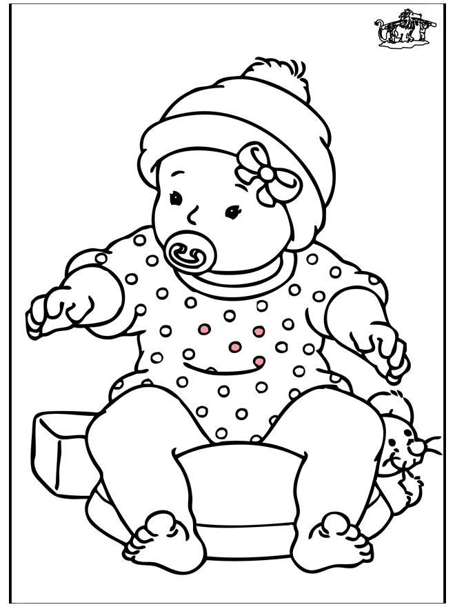 baby items coloring pages - photo #4