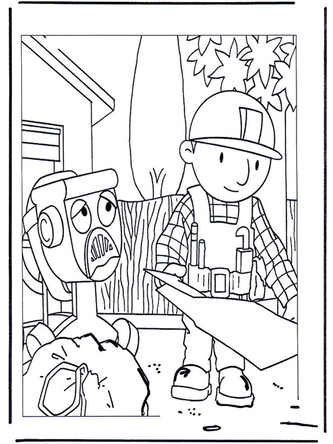 Kids coloring pages / Bob the builder / Bob the Builder 1