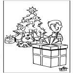 Christmas coloring pages - Christmas 50