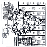 Christmas coloring pages - Christmastree