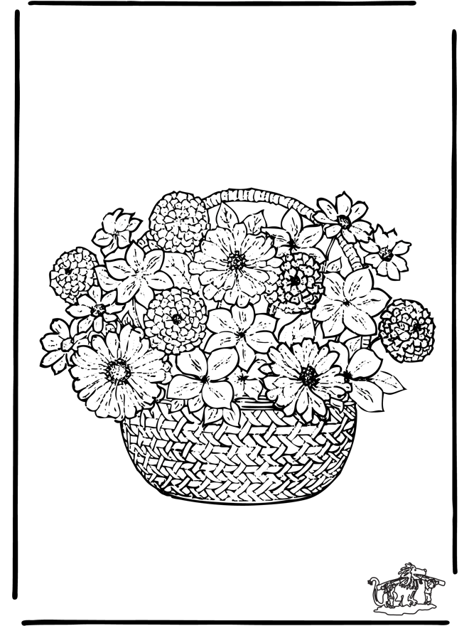 Coloring Pages Of Flowers For Adults. Coloring pages flowers