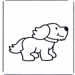 animals coloring pages - Dog