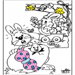 Theme coloring pages - Easter 13