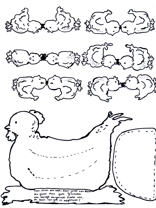 Easter chicken 2
