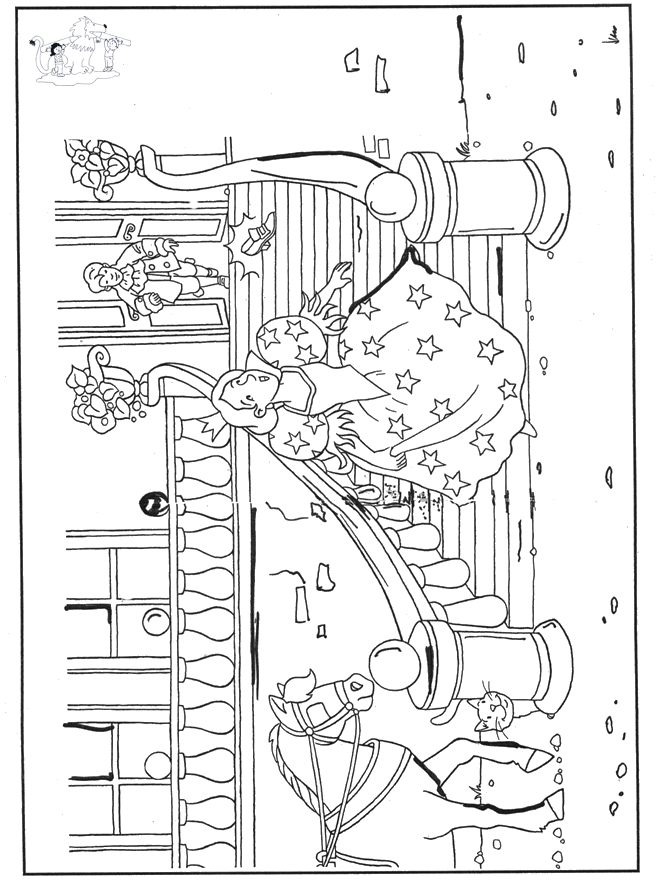 fairy tale carriage coloring pages - photo #16