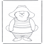 Kids coloring pages - Free coloring pages Paddington bear