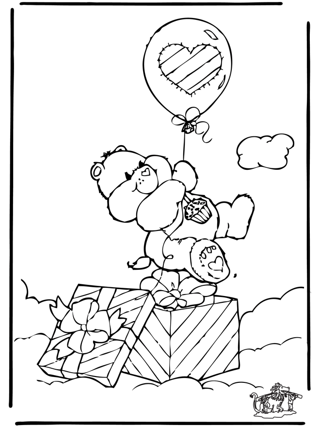 Coloring Pages Care Bears. Free coloring pages The Care