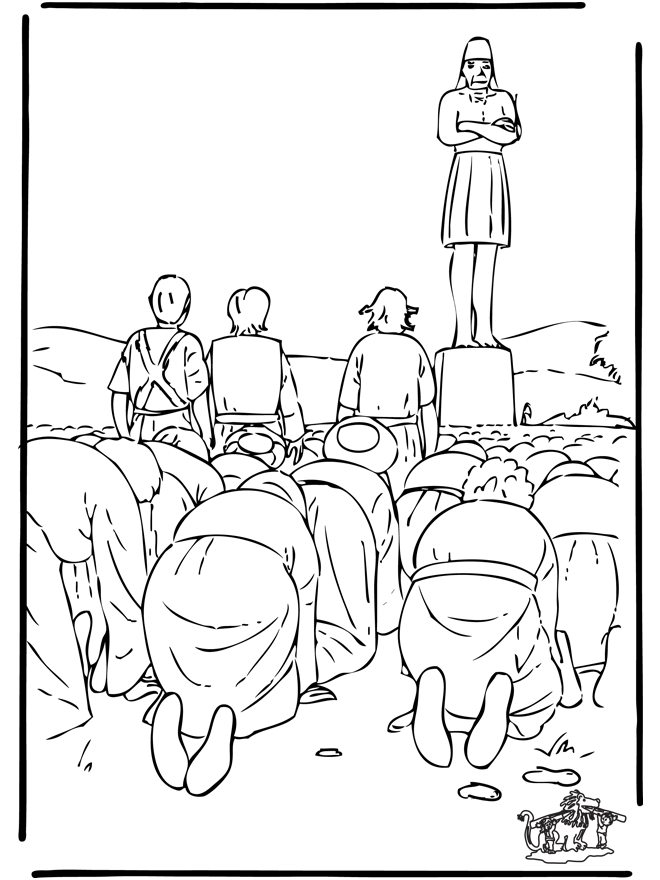 daniel obeyed god coloring pages - photo #19