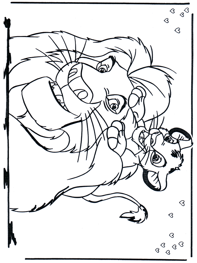 The Lion King 2 Coloring Pages. Lion King 2