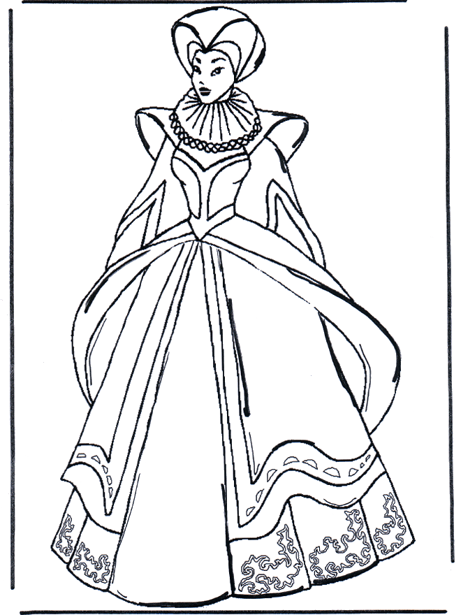 peasant coloring pages - photo #36
