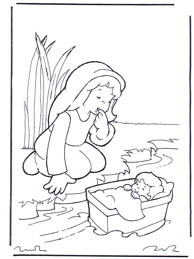 aaron and moses coloring pages - photo #46