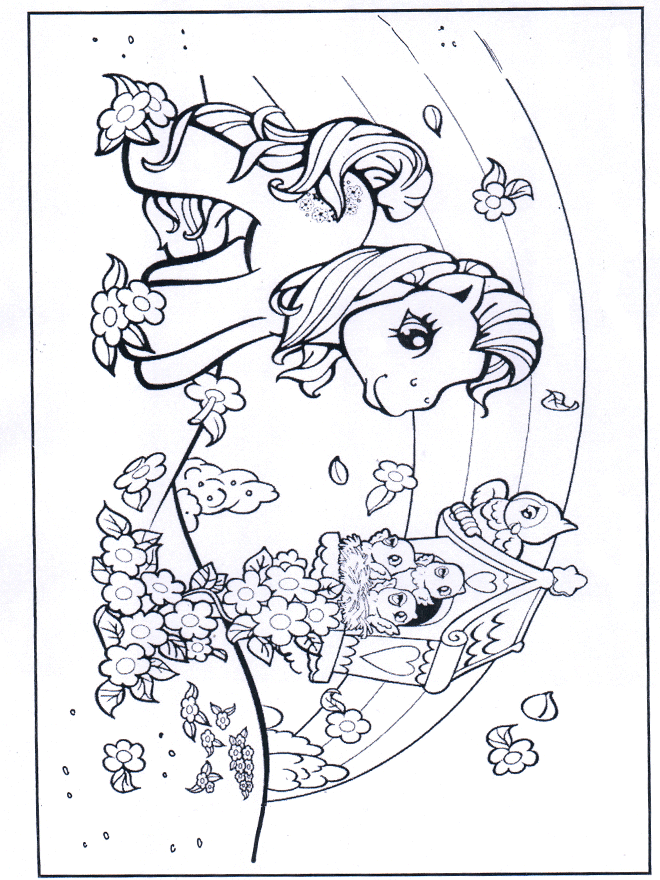 my little pony coloring book. my little pony