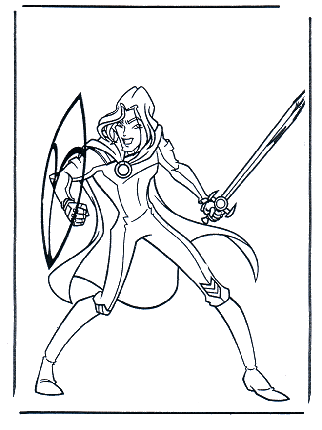 narnia characters coloring pages - photo #29