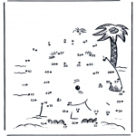 Crafts - Number picture island