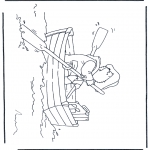 Kids coloring pages - Paddington bear 13