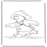 Kids coloring pages - Paddington bear 2