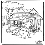 Kids coloring pages - Paddington bear 4
