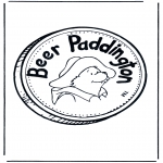 Kids coloring pages - Paddington bear 9