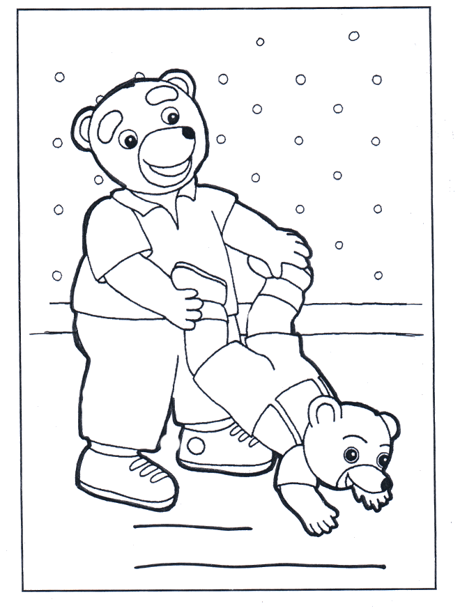 paddington bear coloring pages - photo #46