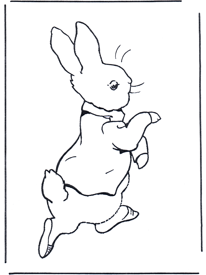 rabbit family coloring pages - photo #17