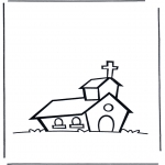 Bible coloring pages - The church