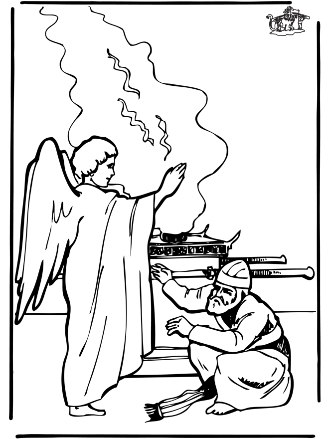 zacharias coloring pages - photo #1