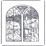 Bible coloring pages - 5 wise and 5 foolish girls