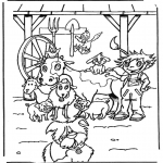 Animals coloring pages - Animals on the farm