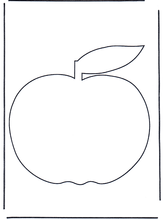 Apple 3 - vegetable and fruits
