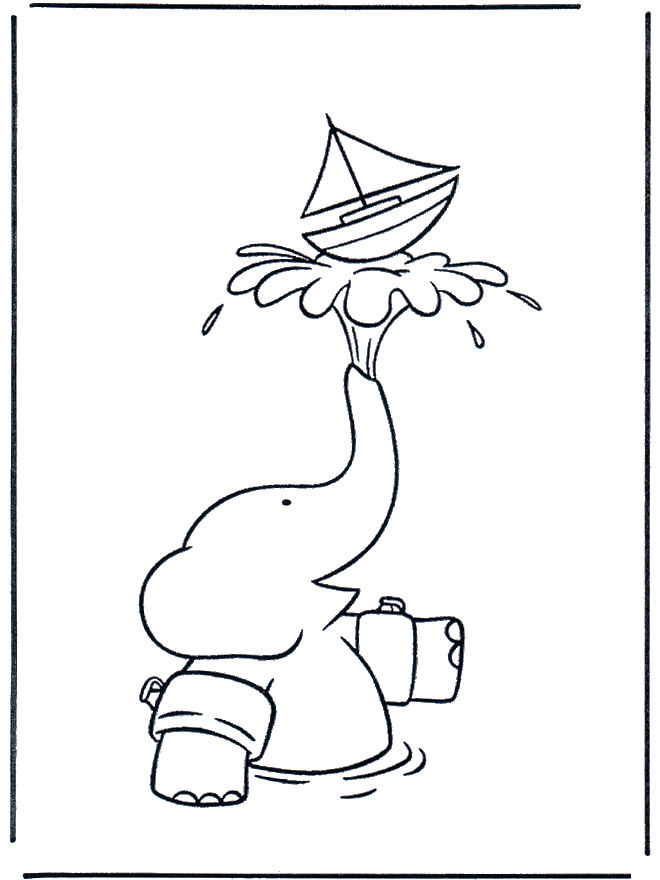 Babar 2 - Babar coloring pages