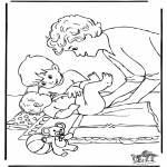 Theme coloring pages - Baby 7