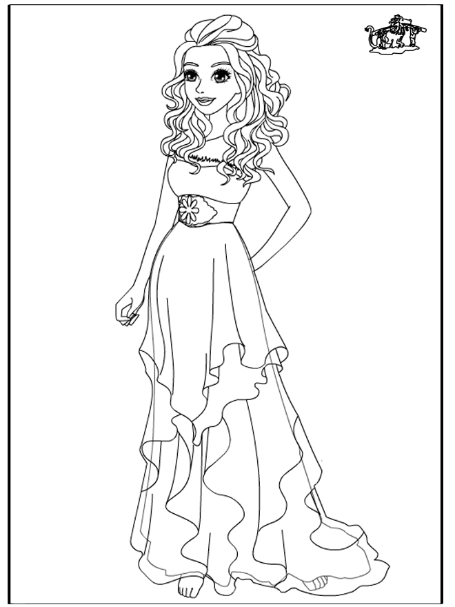 barbie and ken wedding coloring pages