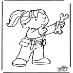 Kids coloring pages - Bob the Builder 23