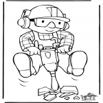 Kids coloring pages - Bob the Builder 7