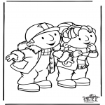 Kids coloring pages - Bob the Builder 8