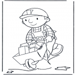 Kids coloring pages - Bob the Builder 9