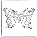 Animals coloring pages - Butterfly 1