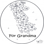 Crafts - Card for grandma