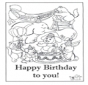 Card happy birthday 6