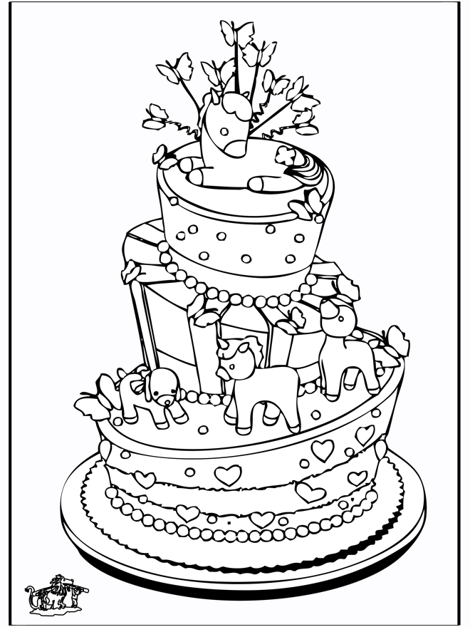 Celebration cake - Birthday