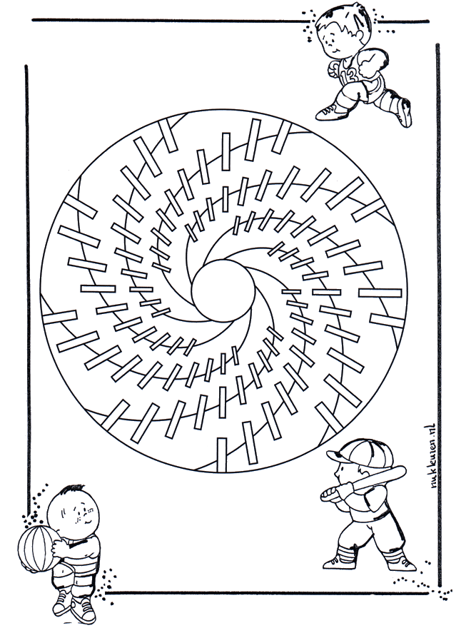 Children mandala 18 - children mandalas