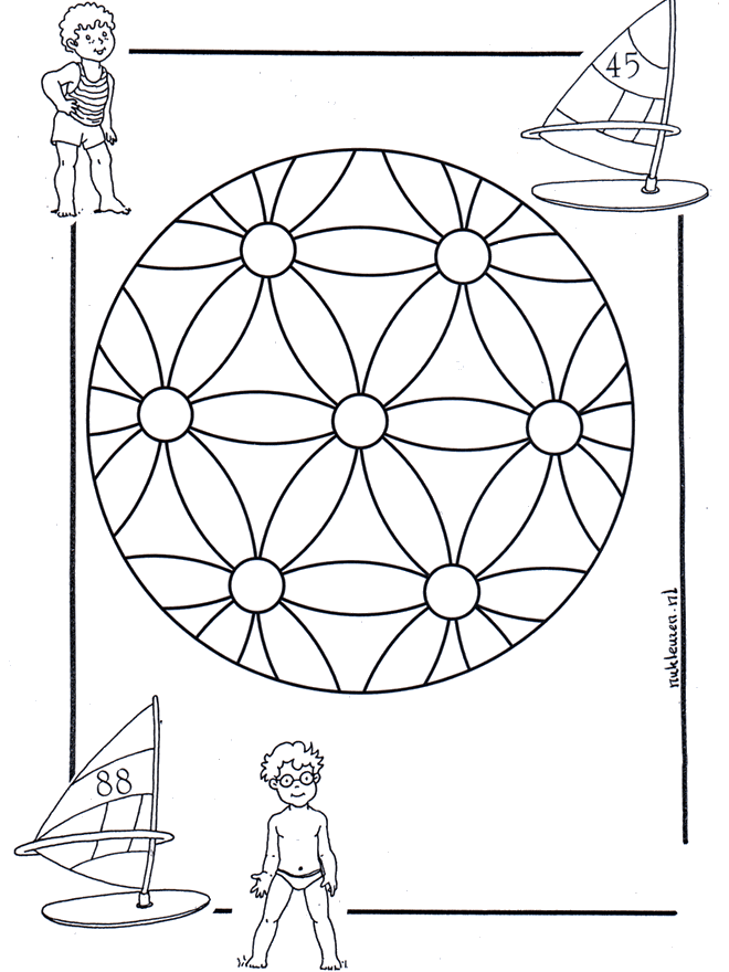 Children mandala 2 - children mandalas