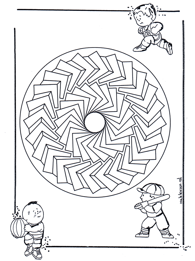 Children mandala 27 - children mandalas