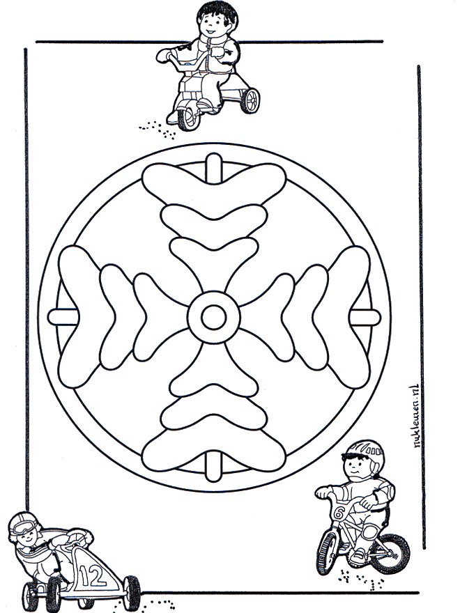 Children mandala 8 - children mandalas