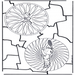 Mandala Coloring Pages - Children mandala