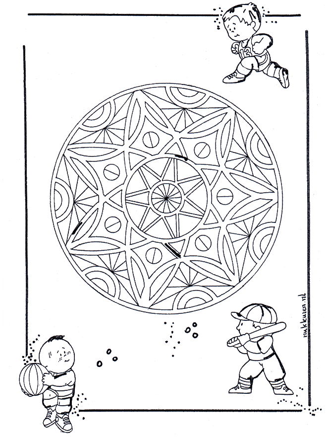 Children/Geo Mandala - children mandalas