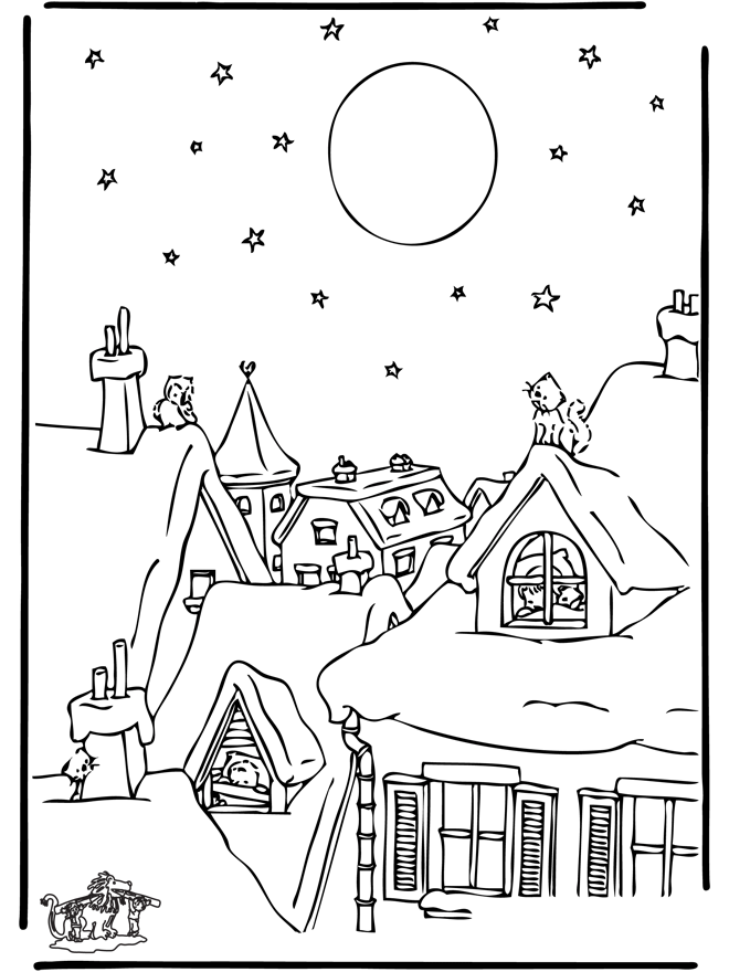Christmas 38 - Coloring pages Christmas