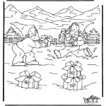 Christmas coloring pages - Christmas 39