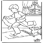 Christmas coloring pages - Christmas 4